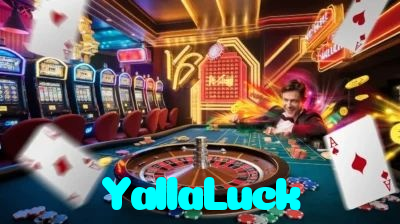 YallaLuck casino presented on mobile device in Pakistan with slots and live games