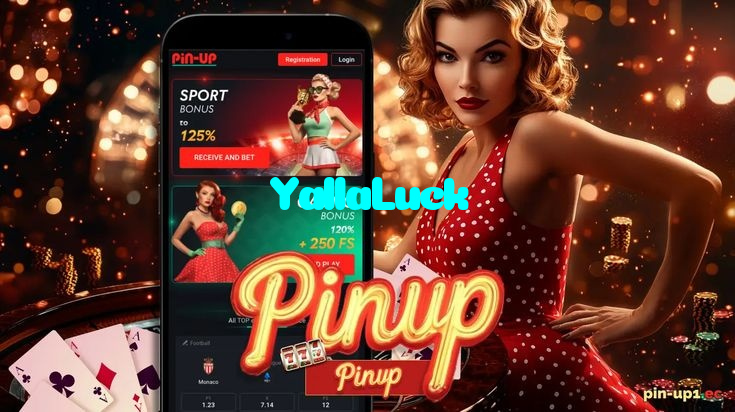 YallaLuck casino presented on mobile device in Pakistan with slots and live games
